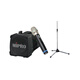 MIPRO 咪寶MA100SB升級版MA100SB二代小型便攜移動擴音器肩挎式藍牙音響一體機戶外便攜式音箱帶話筒 藍牙版手持套裝+支架