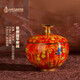 中外琺瑯美術(shù)館景泰藍(lán)擺件蘋(píng)果罐茶具存錢(qián)罐 生日禮物禮品工藝品送女生送女友