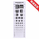 標(biāo)準(zhǔn)對(duì)數(shù)視力表防撕視力檢查視力表成人視力表掛圖清晰兒童版圖形對(duì)數(shù)視力表醫(yī)院體驗(yàn)專(zhuān)用視力 標(biāo)準(zhǔn)視力表