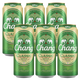泰象泰國進(jìn)口大象啤酒進(jìn)口啤酒Chang beer象牌雙象啤酒大象瓶裝整箱 泰象啤酒 500mL 6罐