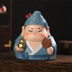 如果創(chuàng  )意國潮文創(chuàng  )小神仙擺件辦公室桌面裝飾工位解壓送禮手辦生日禮物 福氣小神仙擺件-濟公