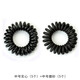 卡燕（Cayan） 卡燕電話(huà)線(xiàn)橡皮筋扎發(fā)發(fā)圈頭繩發(fā)繩糖果色綁頭發(fā)女皮筋春夏季百搭純色 中號實(shí)心（5個(gè)）+中號磨砂（5個(gè)）