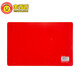 創(chuàng  )育彩色泥工板橡皮泥墊板幼兒園兒童橡膠泥墊復寫(xiě)板彩泥墊板工具A4A3 1色大款泥工板【A3 紅色】