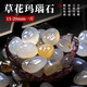 逸樂寵南京雨花石魚缸造景石頭鵝卵石小粒彩色石頭天然石瑪瑙五彩石頭 海洋玉髓1.5-2cm【一斤裝60-80顆左右】