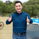 老爺車(chē)爸爸t恤男長(cháng)袖中老年人衣服寬松男裝40-50歲春秋季打底衫父親節 20472藍色 L (175) 建議130-140斤