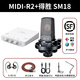 MIDIPLUS R2迷笛外置聲卡電腦手機(jī)通用網(wǎng)紅主播直播唱歌專業(yè)錄音配音套裝 迷笛R2+得勝SM18+一對(duì)一精調(diào)