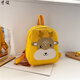 才俊兒童背包戶(hù)外出游外出小背包男女童書(shū)包韓版時(shí)尚潮寶寶幼兒園女孩 黃色小鹿雙肩包