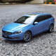 躍紀生（YUEJISHENG）原廠(chǎng) 沃爾沃 VOLVO 新款XC90 沃爾沃1:18 合金汽車(chē)模型 車(chē)模 XC60 沃爾沃V60  藍色