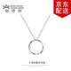 相思樹圓環(huán)項(xiàng)鏈女日韓風(fēng)簡約幾何圓形光面吊墜鈦鋼項(xiàng)鏈女鎖骨鏈
