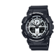 卡西歐（CASIO）手表男 g-shock自動(dòng)背光迷彩風(fēng)大表盤(pán)雙顯防水防震運(yùn)動(dòng)男表石英表 熊貓款GA-100BW-1A