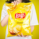 樂事（Lay's） 原裝進(jìn)口 原切薯片真薯 新奇特零食薯片 美版原味薯片家庭裝425.2g1袋
