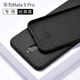 閃森 適用于華為mate9/10保時捷手機殼液態(tài)硅膠mate9pro保護殼Mate10 Pro手機套 Mate9Pro/ 9保時捷 曲面屏【黑色】