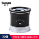 索蘭（suolan）帶刻度放大鏡USB充電光學(xué)鏡片帶燈便攜網(wǎng)點(diǎn)郵票珠寶銀元檢測鑒定 白光+紫光燈-充電款