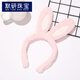 默研（MOYAN）兒童節可愛(ài)草莓兔耳朵發(fā)箍?jì)和葺^飾兔子耳朵新款毛絨頭箍 簡(jiǎn)約兔耳朵發(fā)箍粉色