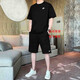 耐克（NIKE）男裝夏季運動(dòng)套裝2025夏季新款跑步短袖健身衣服t恤上衣短褲 AR4999-013單件短袖 XL