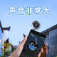 似畫中人 手機(jī)擴(kuò)音器音響迷你直插式小音箱外接揚(yáng)聲器通用外放喇叭電腦便攜式播放器小型低音炮 3.5mm設(shè)備