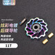 LeBycle山地公路自行車后撥導輪陶瓷培林鋁合金炫彩導向輪適用禧瑪諾 炫彩陶瓷導輪11T