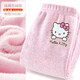 Hello Kitty兒童保暖褲棉女童秋褲寶寶棉褲秋冬暖暖褲內穿加厚加絨打底褲子 粉色【A類 棉加絨】55536 140 適合135-145cm