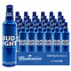 百威原裝進口百威啤酒 Budweiser啤酒經(jīng)典黃啤 Bud藍鋁 473mL 24瓶