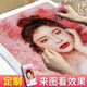 蘇漫妮5D鉆石畫2025新款滿鉆定制照片真人手工diy點(diǎn)貼鉆磚石貼畫十字繡 高清帶框70*100厘米適合全身照