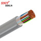思諾億舟（SNIT） 室內室外大對數電纜 電話通信電纜 10對20對50對電話線語音線纜 室內大對數電話線0.5線徑 25對/1米