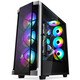 鑫谷（segotep）開元T1黑色全塔大機箱（ATX3.0顯卡垂直安裝/360水冷位/E-ATX主板位/多硬盤位/TypeC傳輸口）