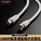 JSJ 有線(xiàn)電視線(xiàn) 高清數字閉路線(xiàn)  衛星鍋射頻信號線(xiàn) RF螺紋公制F頭機頂盒/電視TV接頭連接線(xiàn)