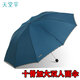 天堂傘超大三人大雨傘十骨加大加固晴雨兩用傘折疊防風(fēng)男定制logo廣告?zhèn)?3311E碰-鵲綠【雙人雨傘】