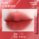 INTO YOU水感唇釉霧面啞光口紅唇彩水霧唇釉煙霧唇釉平價學(xué)生女 W04紅茶荔枝飲