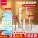 領(lǐng)臣（LINGCHEN）量杯帶刻度500ml高硼硅玻璃杯子食品級耐高溫家用廚房水杯容量杯