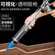 正齊透明加厚玻璃膠槍自動斷膠省力槍結(jié)構(gòu)膠壓膠槍通用型手動打膠神器 透明兩用膠槍