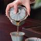 漢唐蓋碗茶杯防燙手泡茶單個(gè)高檔茶碗大號泡茶手抓壺陶瓷功夫茶具套裝 青瓷靜意蓋碗 單蓋碗