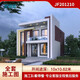 墅研家別墅設(shè)計(jì)圖紙兩層現(xiàn)代風(fēng)格農(nóng)村自建房設(shè)計(jì)圖二層挑空客廳別墅設(shè)計(jì)圖全套施工圖