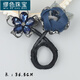 繆色（MiU Se）盤發(fā)神器2025新款氣質(zhì)花朵懶人精致卷發(fā)發(fā)夾頭飾丸子頭盤發(fā)扭扭夾 盤發(fā)神器-花朵 B01-304
