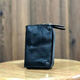 Simple & nature手工純牛皮鑰匙包男真皮多功能車(chē)鑰匙包植鞣皮零錢(qián)包腰掛拉鏈小包