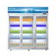 富雪島飲料展示柜商用啤酒柜立式冷藏保鮮柜超市大容量展示冰箱冷柜無(wú)霜冰柜風(fēng)直冷陳列柜飲料柜冷飲柜冷藏柜 1000升三門(mén)風(fēng)循環(huán)（150*70*198cm）