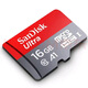閃迪16GB TF（MicroSD）存儲卡 C10 A1至尊高速內存卡行車(chē)記錄儀監控 16G閃迪內存卡