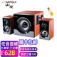 山水（SANSUI） 60B藍(lán)牙音箱家庭2.1音響木質(zhì)箱體6.5吋重低音炮三分頻五喇叭HIFI發(fā)燒家用電視套裝電腦音響60A 黃花梨木紋藍(lán)牙版（順豐發(fā)貨）