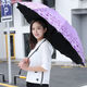 十骨加大雙人傘晴雨兩用黑膠太陽(yáng)傘防曬小清新遮陽(yáng)雨傘女 10骨雙人傘加大加固防曬抗風(fēng)-紫色