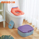 日康（rikang）兒童馬桶 寶寶坐便器嬰兒便盆 PP硬墊三合一功能 X2012 西瓜紅