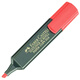 輝柏嘉（Faber-castell）熒光筆彩色重點(diǎn)標(biāo)記筆醒目記號(hào)筆154821紅色單支裝