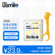 usmile笑容加兒童牙線(xiàn)清潔防蛀抗齲超細雙線(xiàn)長(cháng)頸鹿 安全便攜獨立包裝 兒童雙線(xiàn)牙線(xiàn)棒（草莓味60支）每支獨立包裝