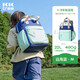 Kocotreekk樹(shù)兒童書(shū)包減負輕量男童女孩1-3年級撞色小學(xué)生背包大容量 M