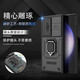 詹博士適用三星S23Ultra手機殼s23新款鏡頭滑蓋推窗設計s23+防摔保護套車(chē)載磁吸指環(huán)支架全包邊防摔殼潮 黑色【推窗設計，車(chē)載磁吸，指環(huán)支架】 適用：三星S23Ultra