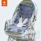 比威亞bvya比威亞寶寶嬰兒車兒童推車涼席通風(fēng)坐墊安全座椅餐椅通用涼墊 晨風(fēng)涼墊(含移動電源)-煙灰色