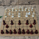 赫侯3D立體中國象棋兵馬俑人物棋子學(xué)生子收藏禮品中國象棋套裝 兵馬 俑人偶象棋