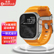 NOMAD 蘋果iwatch表帶  手表適用AppleWatch5/6/7/8/9Ultra/Ultra2運(yùn)動氟橡膠硅膠 日光黃鈦合金表扣款【42/44/45/49mm】