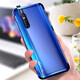 音威爾適用vivox27手機(jī)殼透明軟vivo x27pro手機(jī)殼硅膠x27全包防摔男女款新潮電鍍個性 x27【透藍(lán)】軟殼