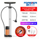 永久打氣筒自行車(chē)籃球摩托車(chē)電動(dòng)電瓶車(chē)汽車(chē)輪胎高壓充氣筒氣泵氣管子 不銹鋼氣壓表打氣筒
