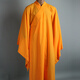 汀晨和尚服裝男 海青僧服春秋夏季男女居士服佛衣長(cháng)袍禪修長(cháng)褂海清 亮黃色 42